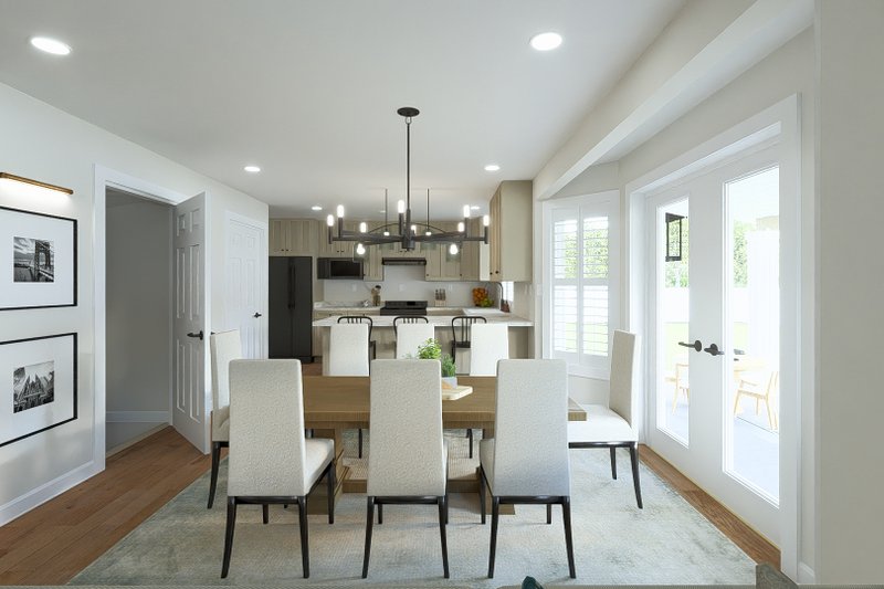 House Plan Design - Interior - Dining Room 1 for Traditional House Plan #1060-206 - 4 bed, 2.5 bath