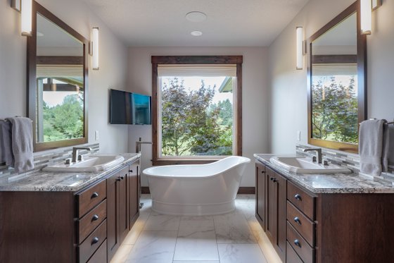 Interior - Master Bathroom for Craftsman House Plan #48-1159 - 3 bed, 2.5 bath