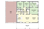 Barndominium Style House Plan - 3 Beds 2 Baths 1600 Sq/Ft Plan #1092-32 