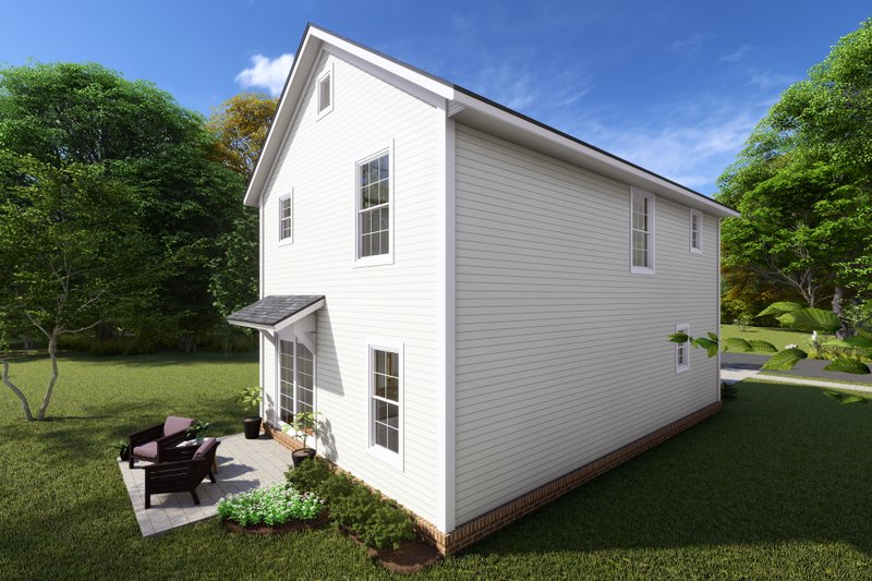 Architectural House Design - Exterior - Other Elevation for Cottage House Plan #513-2222 - 3 bed, 2.5 bath