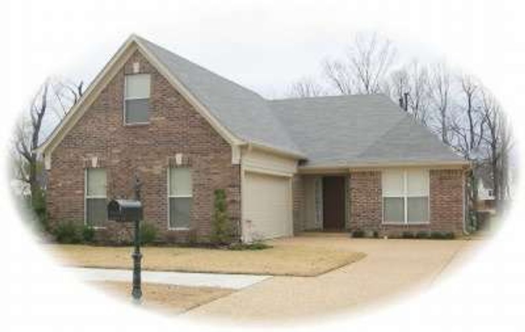 Exterior - Front Elevation 2 for Southern House Plan #81-702 - 3 bed, 2 bath
