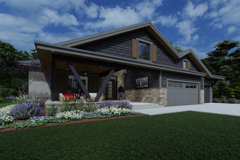 Architectural House Design - Photo 6 for Traditional House Plan #1069-30 - 3 bed, 2.5 bath