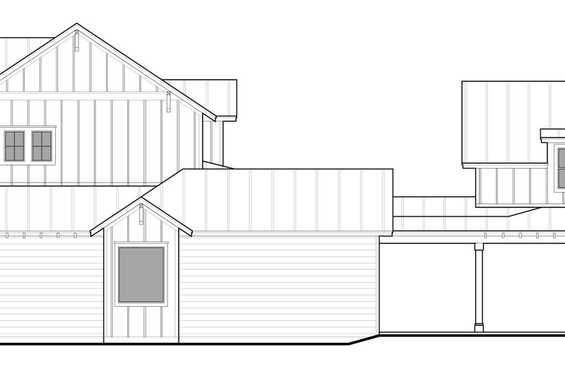 House Design - Exterior - Other Elevation 1 for Craftsman House Plan #1058-234 - 3 bed, 3.5 bath