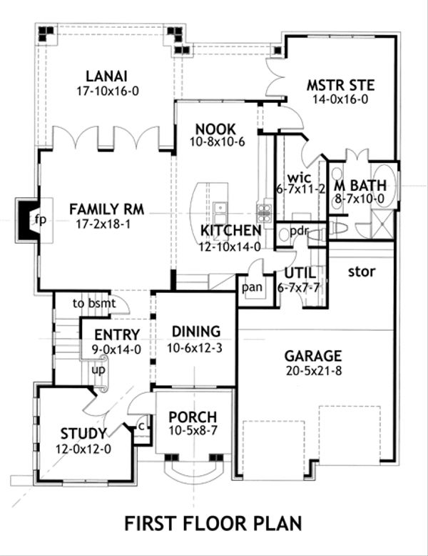 Home Plan - traditional house plan by David Wiggins 2100sft