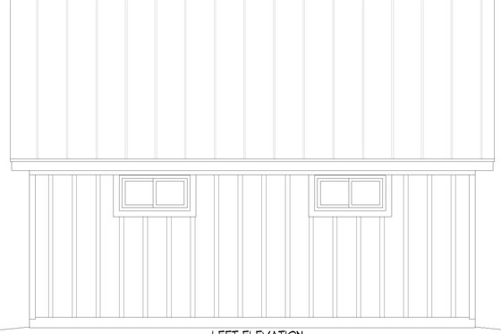 Exterior - Other Elevation for Craftsman House Plan #932-1149, 0 bath