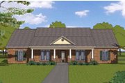 Ranch Style House Plan - 4 Beds 2.5 Baths 2408 Sq/Ft Plan #8-171 