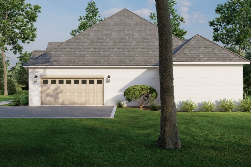 House Blueprint - Exterior - Other Elevation 1 for Modern House Plan #923-344 - 3 bed, 2.5 bath