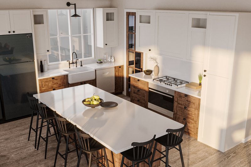 House Plan Design - Interior - Kitchen for Farmhouse House Plan #23-2773 - 4 bed, 3 bath