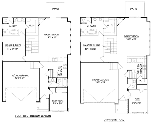 Bungalow Floor Plan - Other Floor Plan #116-269