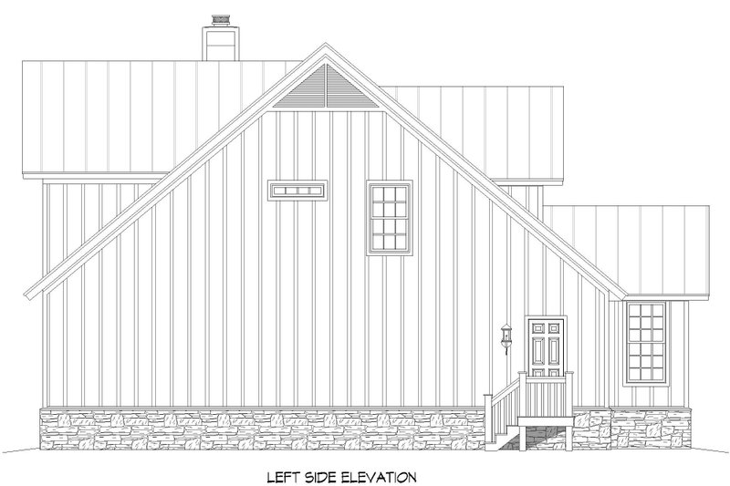 Architectural House Design - Exterior - Other Elevation for Traditional House Plan #932-441 - 3 bed, 2.5 bath