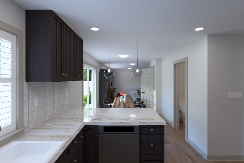 House Design - Interior - Kitchen for Traditional House Plan #1060-385 - 3 bed, 2.5 bath