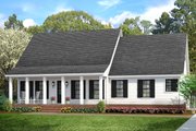 Cottage Style House Plan - 3 Beds 2 Baths 1599 Sq/Ft Plan #406-9662 