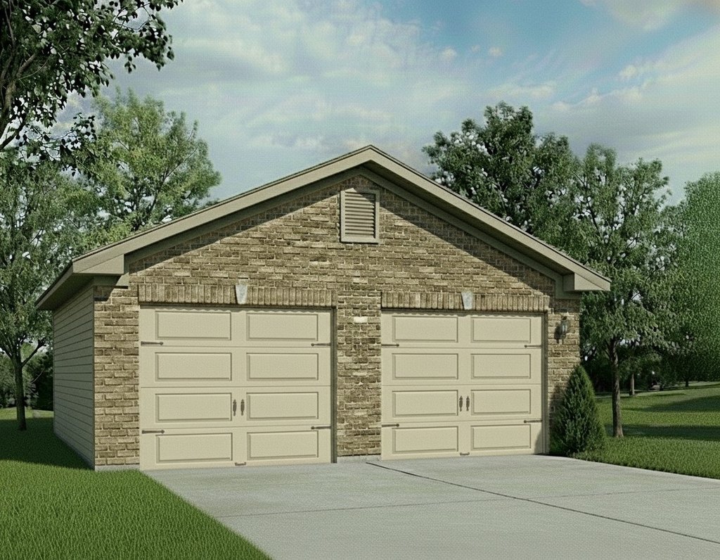 Exterior - Front Elevation 2 for Traditional House Plan #22-435, 0 bath