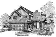 Traditional Style House Plan - 3 Beds 2.5 Baths 2060 Sq/Ft Plan #50-181 