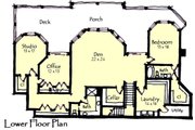 Craftsman Style House Plan - 4 Beds 3.5 Baths 5423 Sq/Ft Plan #921-6 