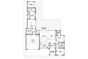 European Style House Plan - 3 Beds 2 Baths 2074 Sq/Ft Plan #1105-5 