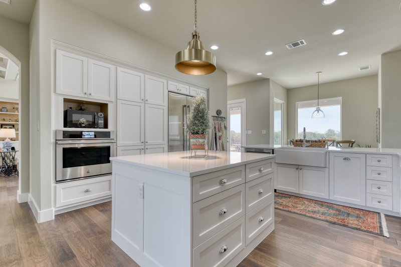 House Plan Design - Interior - Kitchen 2 for Modern House Plan #1110-40 - 5 bed, 4.5 bath