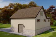 Traditional Style House Plan - 0 Beds 0 Baths 529 Sq/Ft Plan #1060-163 