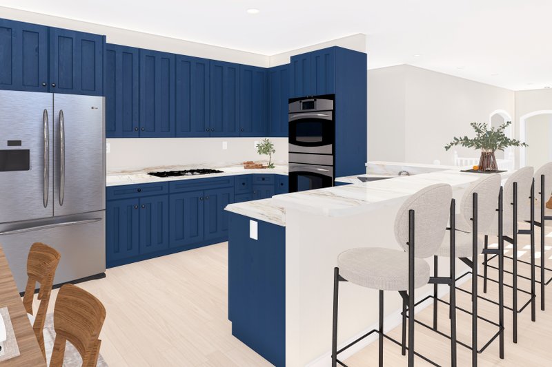 House Design - Interior - Kitchen for Ranch House Plan #1060-280 - 3 bed, 2 bath