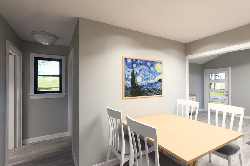 Dream House Plan - Interior - Dining Room for Modern House Plan #513-2435 - 1 bed, 1 bath