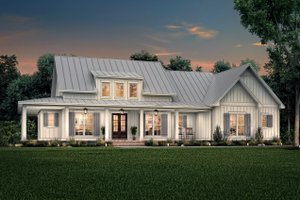 Farmhouse Exterior - Front Elevation Plan #430-223