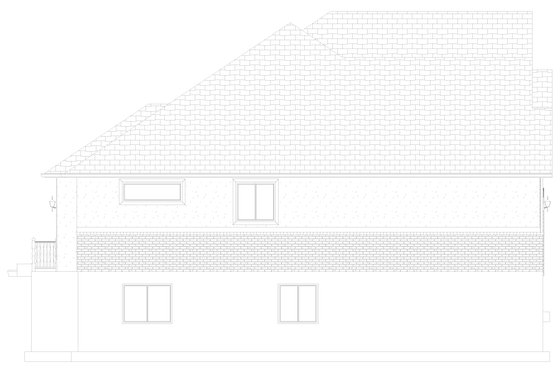 Exterior - Other Elevation 1 for Traditional House Plan #1060-216 - 3 bed, 2.5 bath