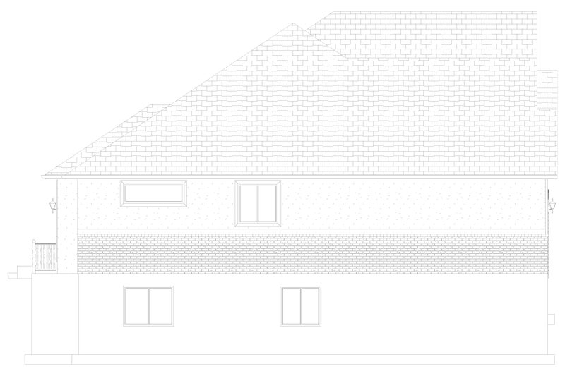 Dream House Plan - Exterior - Other Elevation 1 for Traditional House Plan #1060-216 - 3 bed, 2.5 bath