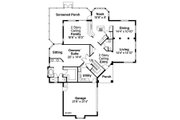 Mediterranean Style House Plan - 4 Beds 3.5 Baths 2869 Sq/Ft Plan #124-237 