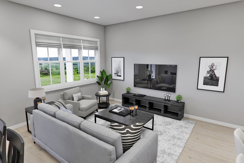 Dream House Plan - Interior - Family Room 2 for Craftsman House Plan #51-1289 - 3 bed, 3.5 bath