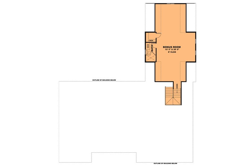 Dream House Plan - Floor Plan - Other Floor for Farmhouse House Plan #1111-34 - 3 bed, 3.5 bath
