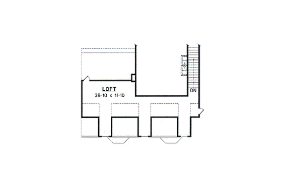 Floor Plan - Other Floor for Country House Plan #67-676 - 3 bed, 3.5 bath