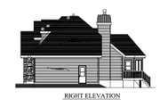 European Style House Plan - 3 Beds 1 Baths 1425 Sq/Ft Plan #138-317 