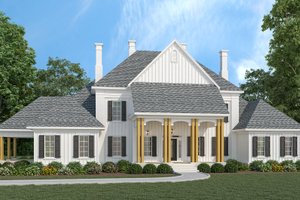 Farmhouse Exterior - Front Elevation Plan #45-629