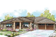 Prairie Style House Plan - 3 Beds 2.5 Baths 2657 Sq/Ft Plan #124-841 