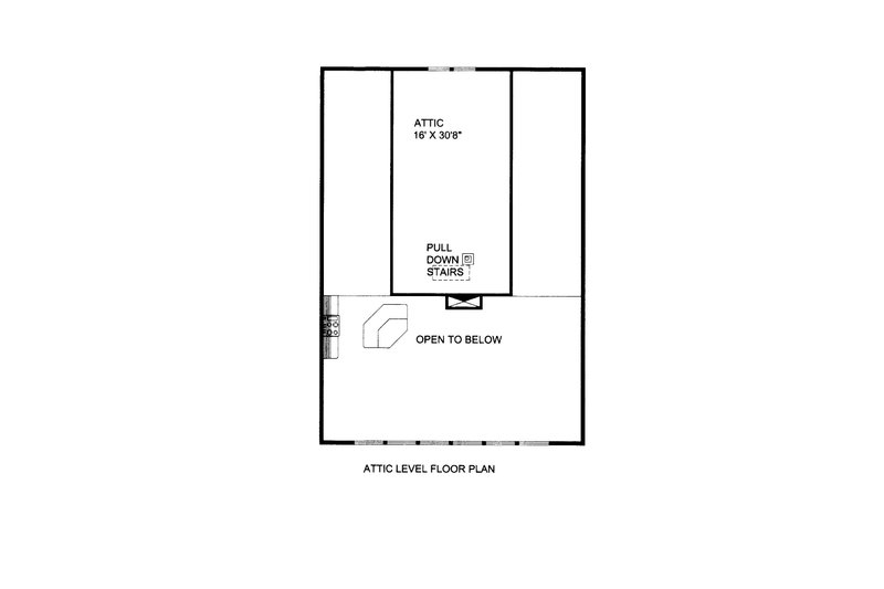 Home Plan - Floor Plan - Other Floor for Cabin House Plan #117-961 - 3 bed, 3 bath