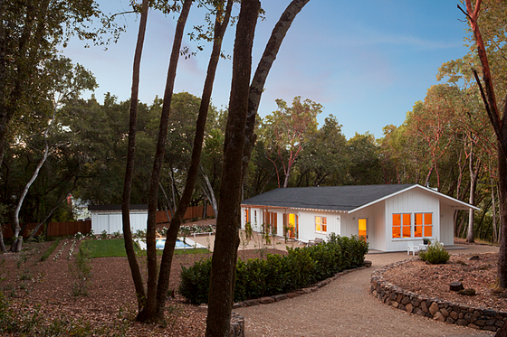 Exterior - Front Elevation for Ranch House Plan #508-2 - 3 bed, 3.5 bath