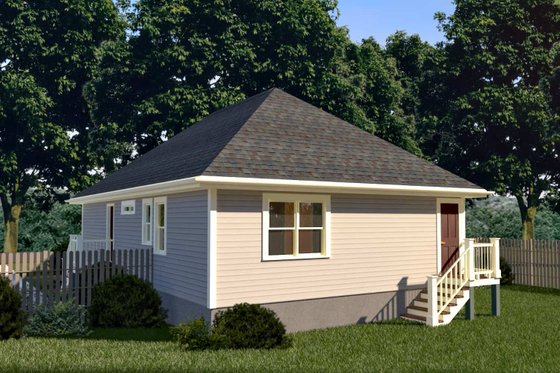 Exterior - Other Elevation for Cottage House Plan #79-114 - 3 bed, 2 bath