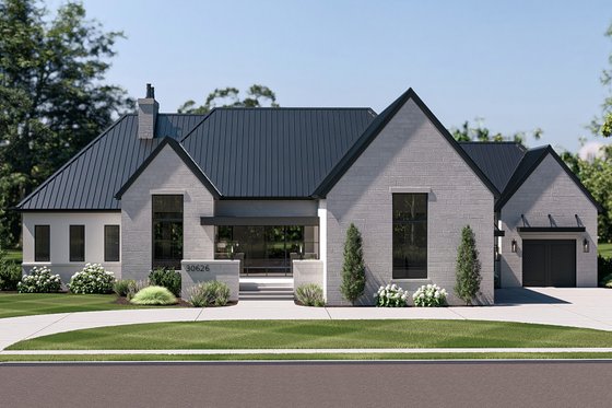 Exterior - Other Elevation for Contemporary House Plan #455-798 - 3 bed, 2.5 bath