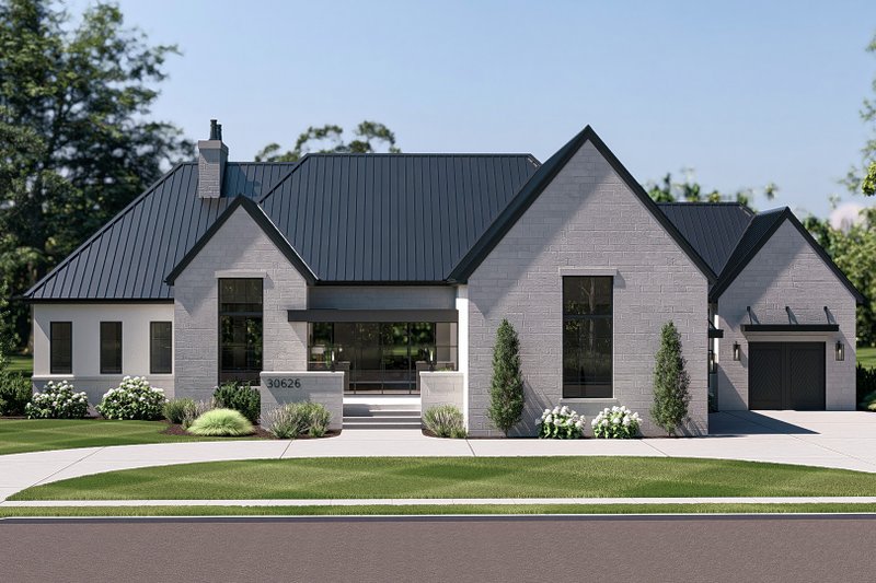 Architectural House Design - Exterior - Other Elevation for Contemporary House Plan #455-798 - 3 bed, 2.5 bath
