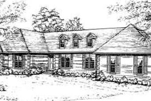Ranch Exterior - Front Elevation Plan #30-178