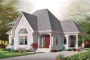 Cottage Style House Plan - 1 Beds 1 Baths 1134 Sq/Ft Plan #23-621 