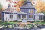 Contemporary Style House Plan - 2 Beds 1 Baths 1152 Sq/Ft Plan #23-2020 