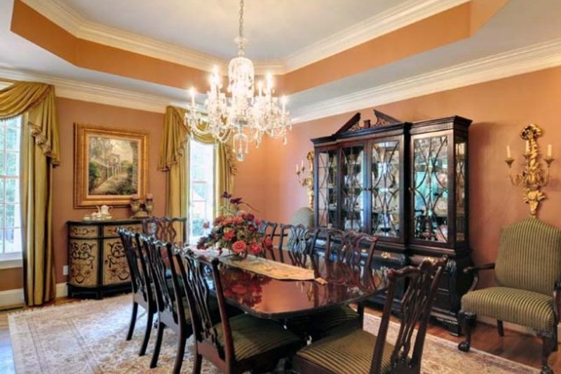 Dream House Plan - Photo 2 for Classical House Plan #137-113 - 4 bed, 4 bath