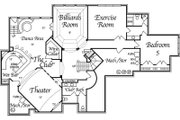 European Style House Plan - 5 Beds 6 Baths 6799 Sq/Ft Plan #458-4 