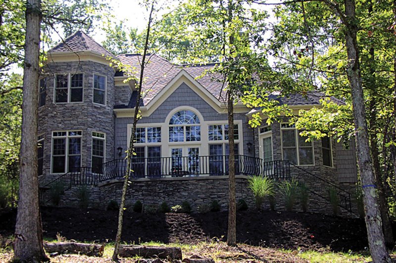 Dream House Plan - Exterior - Rear Elevation for Country House Plan #453-29 - 3 bed, 3.5 bath