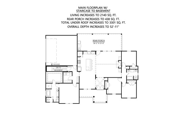 Architectural House Design - Farmhouse Floor Plan - Other Floor Plan #1074-92