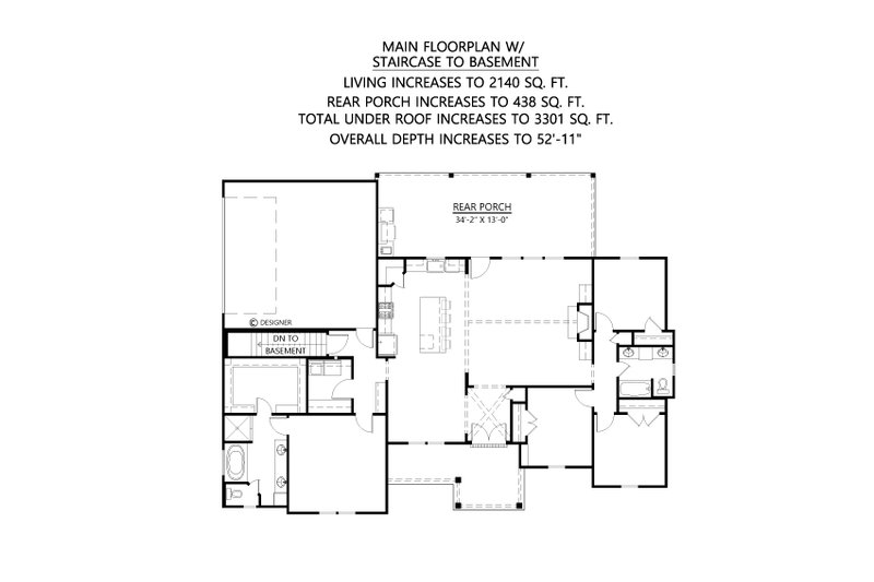 Dream House Plan - Floor Plan - Other Floor for Farmhouse House Plan #1074-92 - 4 bed, 2 bath