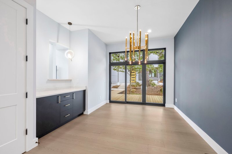 Architectural House Design - Interior - Dining Room 1 for Contemporary House Plan #928-296 - 3 bed, 2.5 bath