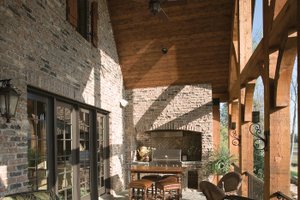 Exterior - Other Elevation for European House Plan #453-56 - 3 bed, 4 bath