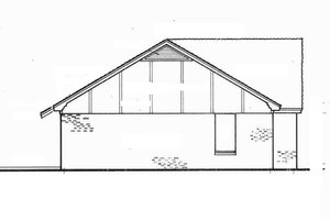Exterior - Other Elevation 1 House Plan #45-220 - 3 bed, 1 bath